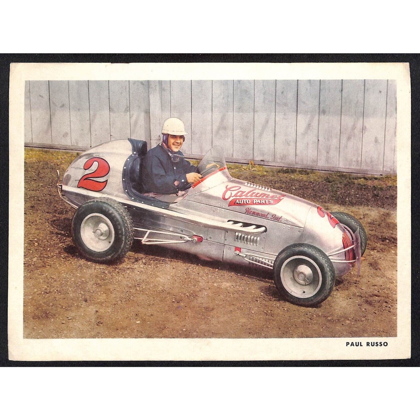 Hinchliffe Stadium ? Auto Racing Program Midget Car Al Duris Paul Russo Scarce