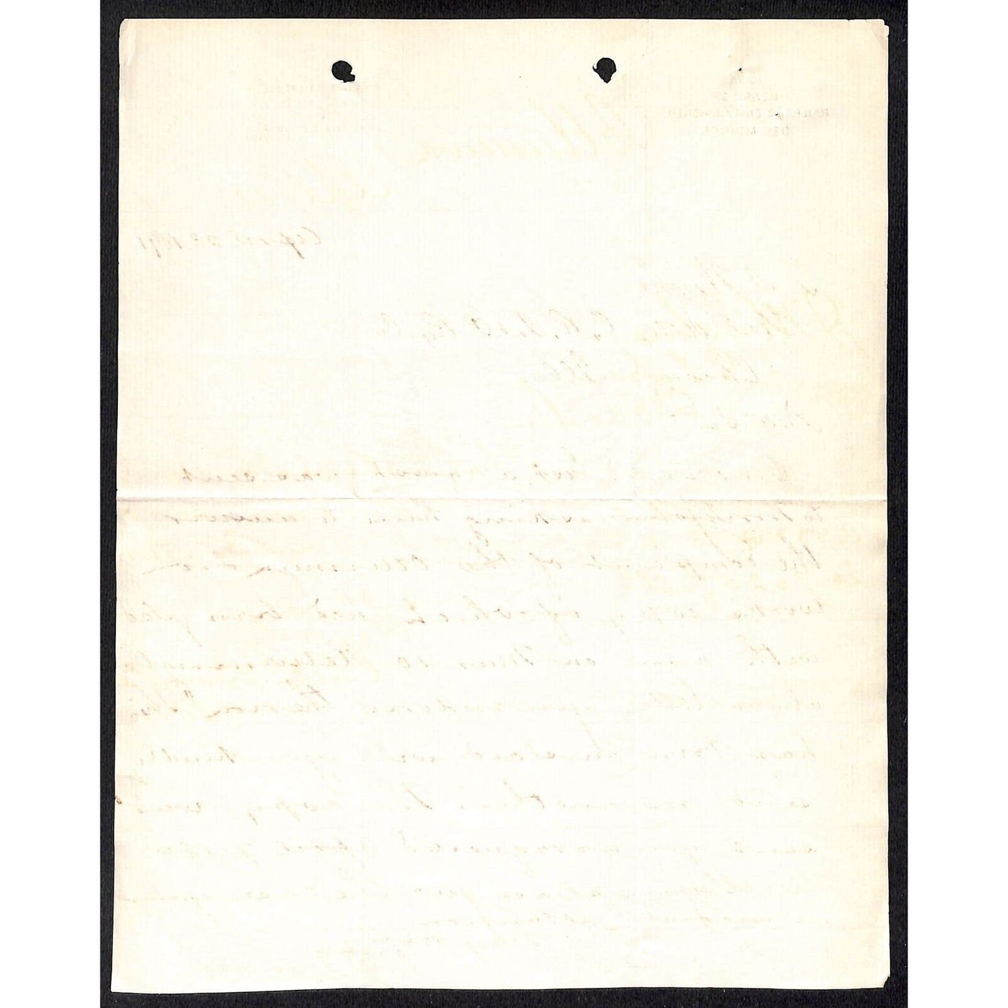 Iowa Board of Railroad Commissioners Des Moines 1891 ALS to CRI&P