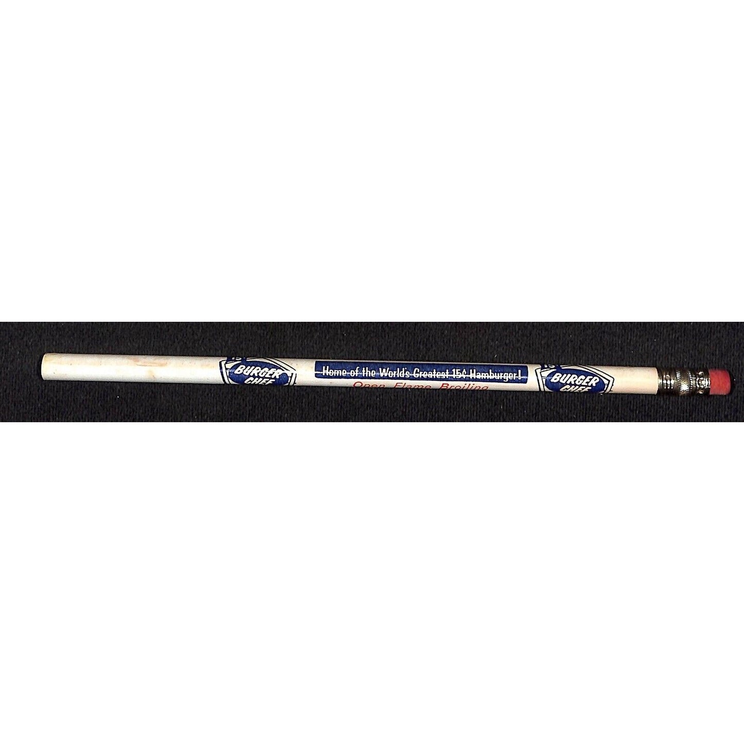 Burger Chef 15c Hamburgers Vintage Advertising Pencil VGC Unused - Scarce