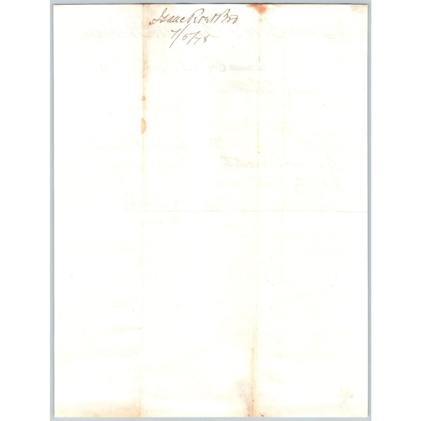 Isaac Roe & Brother Bannack City, MT 1878 ALS Letterhead Henry Elling*