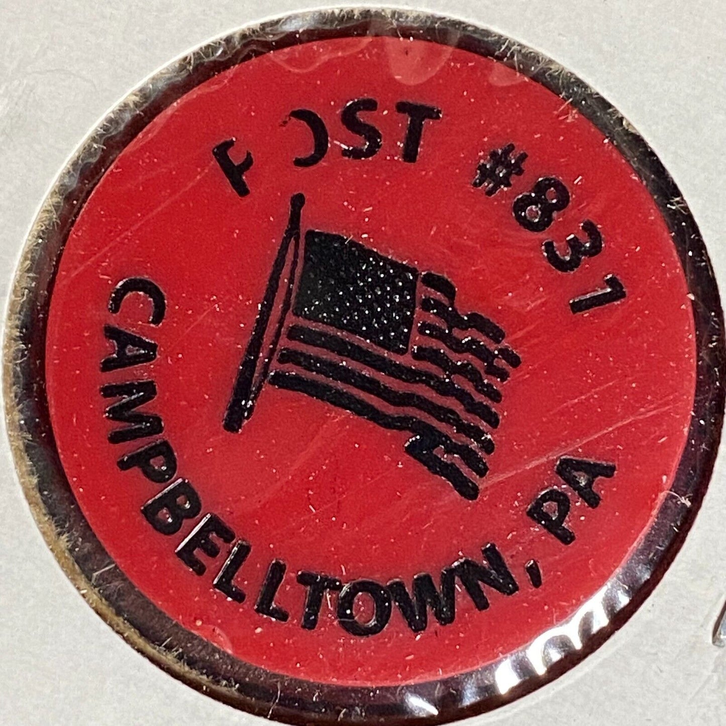 Campbelltown, PA AL Post 831 Plastic Drink Token G/F Bottle Beer