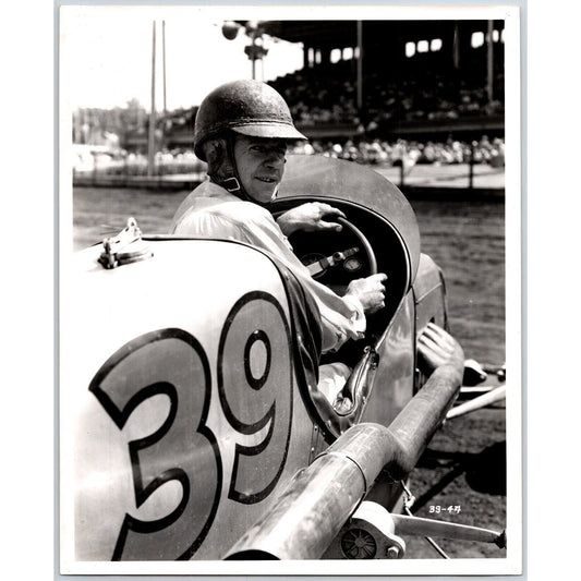 Jimmy Wilburn Ward's Riverside Tire Offy #39 Auto Racing c1941 8"x10" Photo VGC