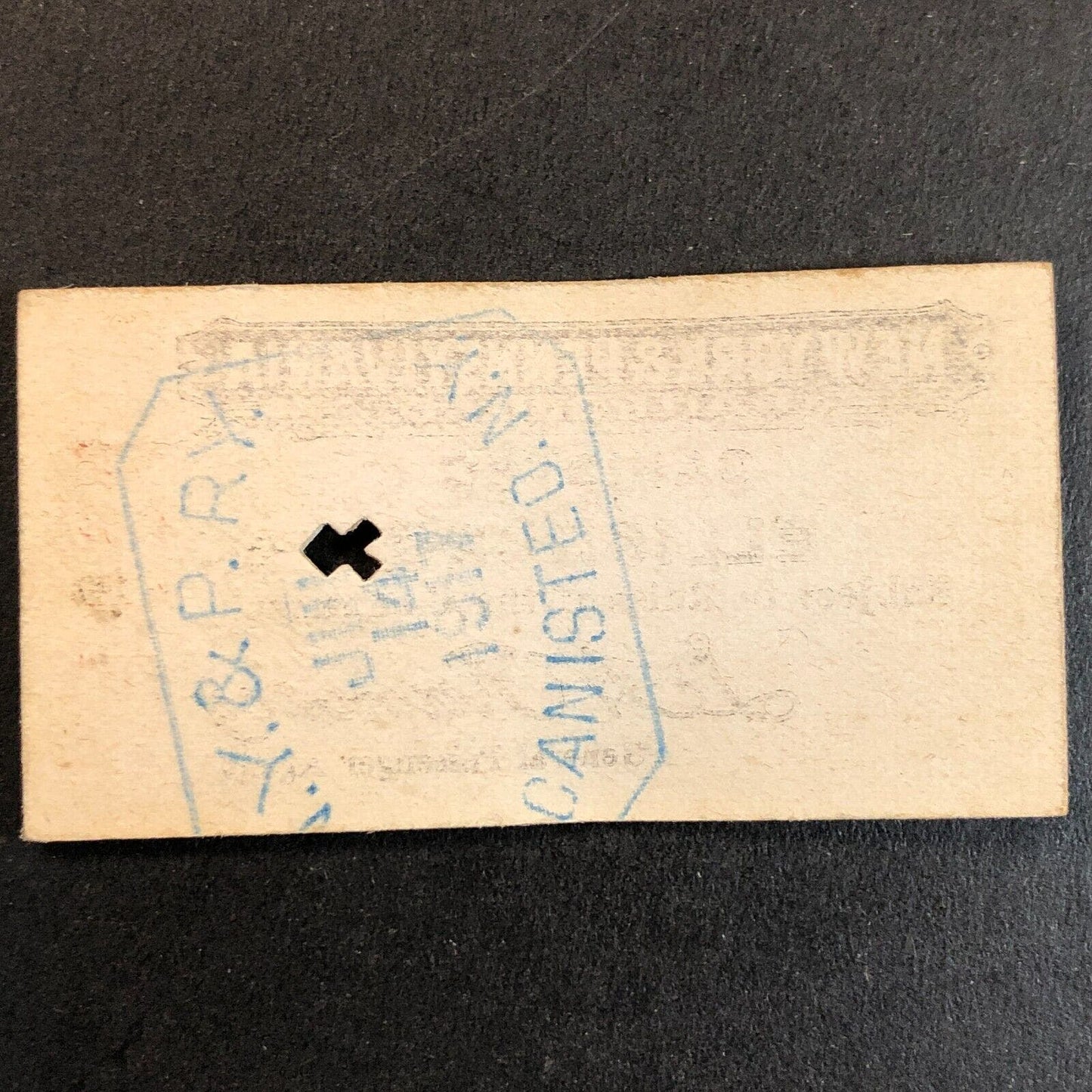 New York & Pennsylvania Railroad July 14 1917 Ellisburg Ticket #1093