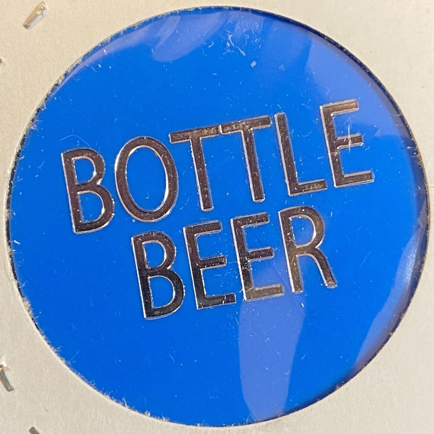 Hawk Run, PA Lincoln Club c1970's-80's Plastic "Bottle Beer" Token