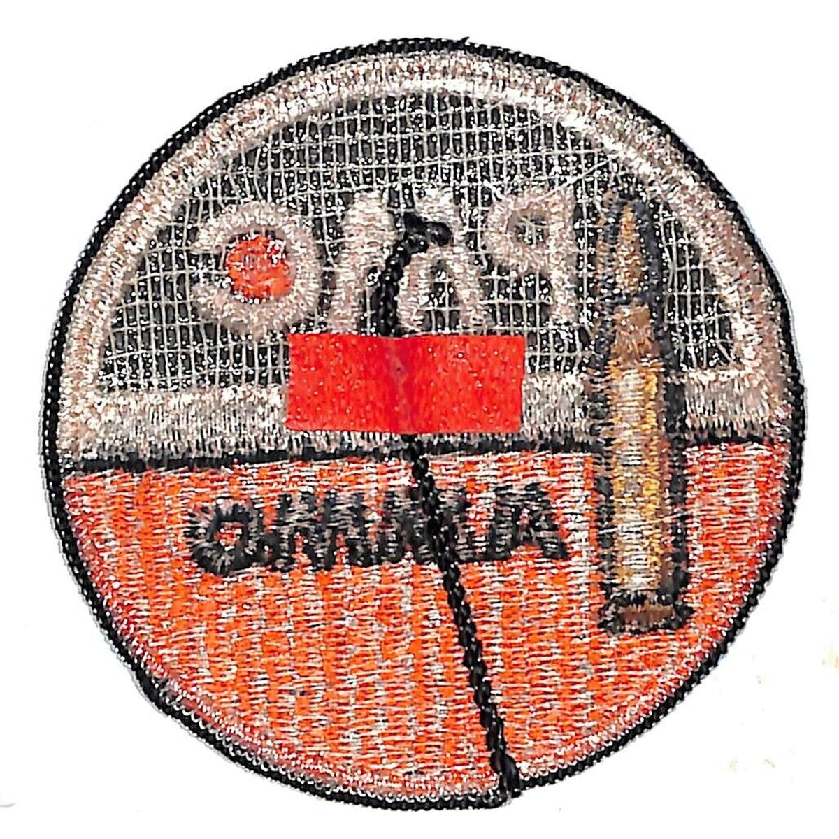 PMC Ammo Vintage Embroidered Patch 3" c1970's-80's VGC NOS