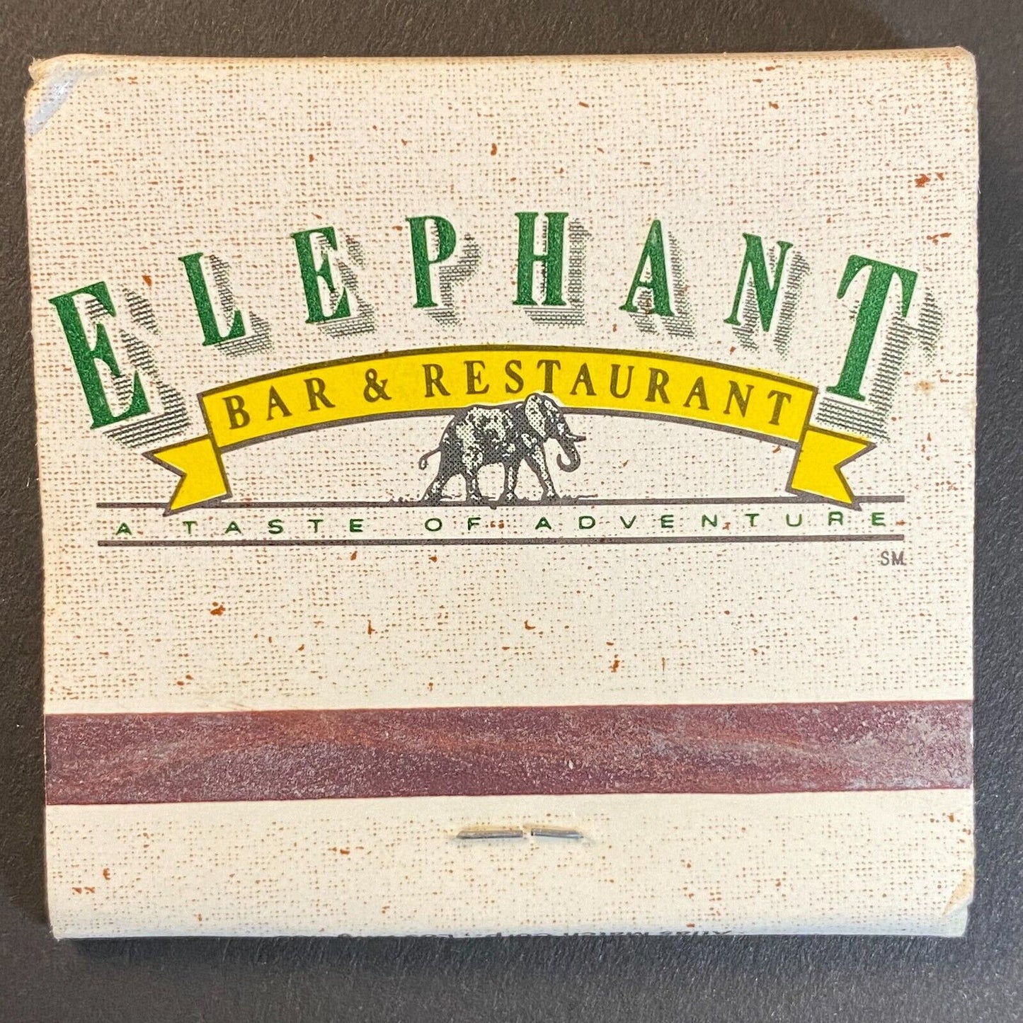 Elephant Bar & Restaurant CA Locations Near Full (-4) Matchbook c1974-80's