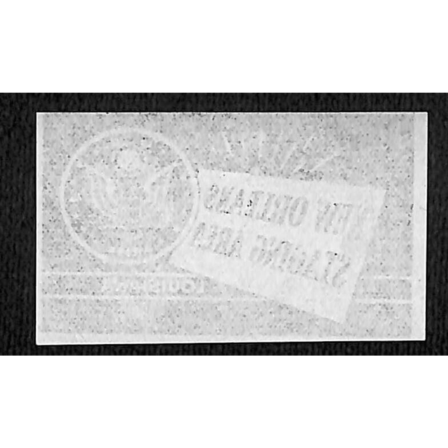 New Orleans Staging Area WWII Matchbox Label Cut* VGC U.S. Seal