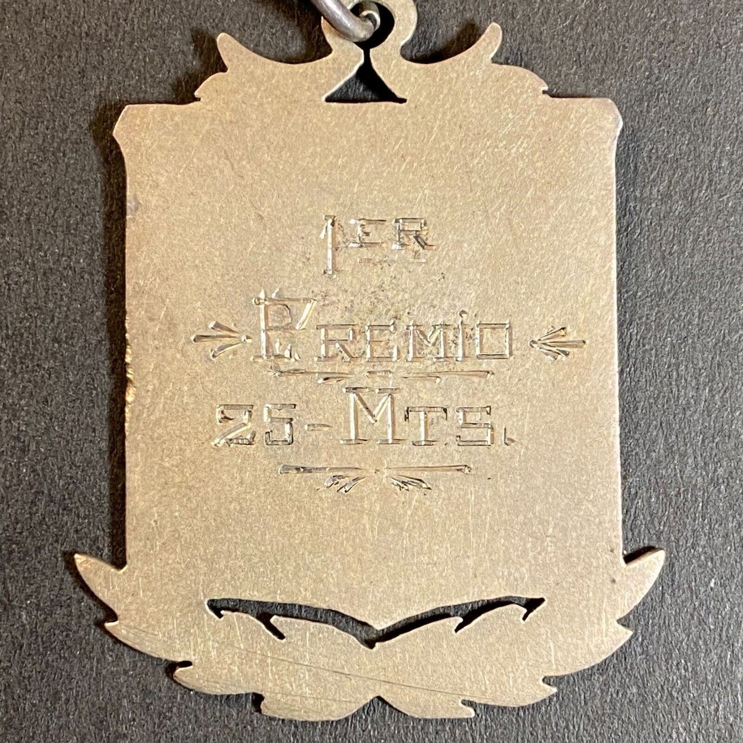 1933 Ariel Diving Concurso Natación Premio 25 Mts Award Medal 33mm x 42mm