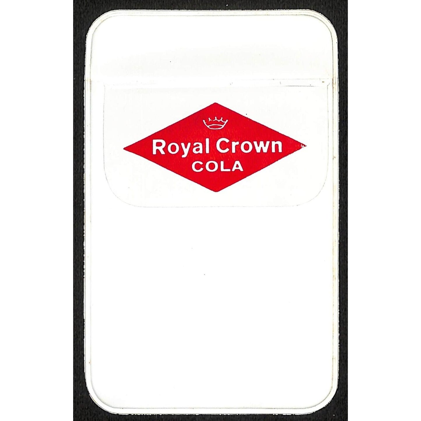 Vintage Plastic Pocket Protector Royal Crown Cola RC Soda VGC