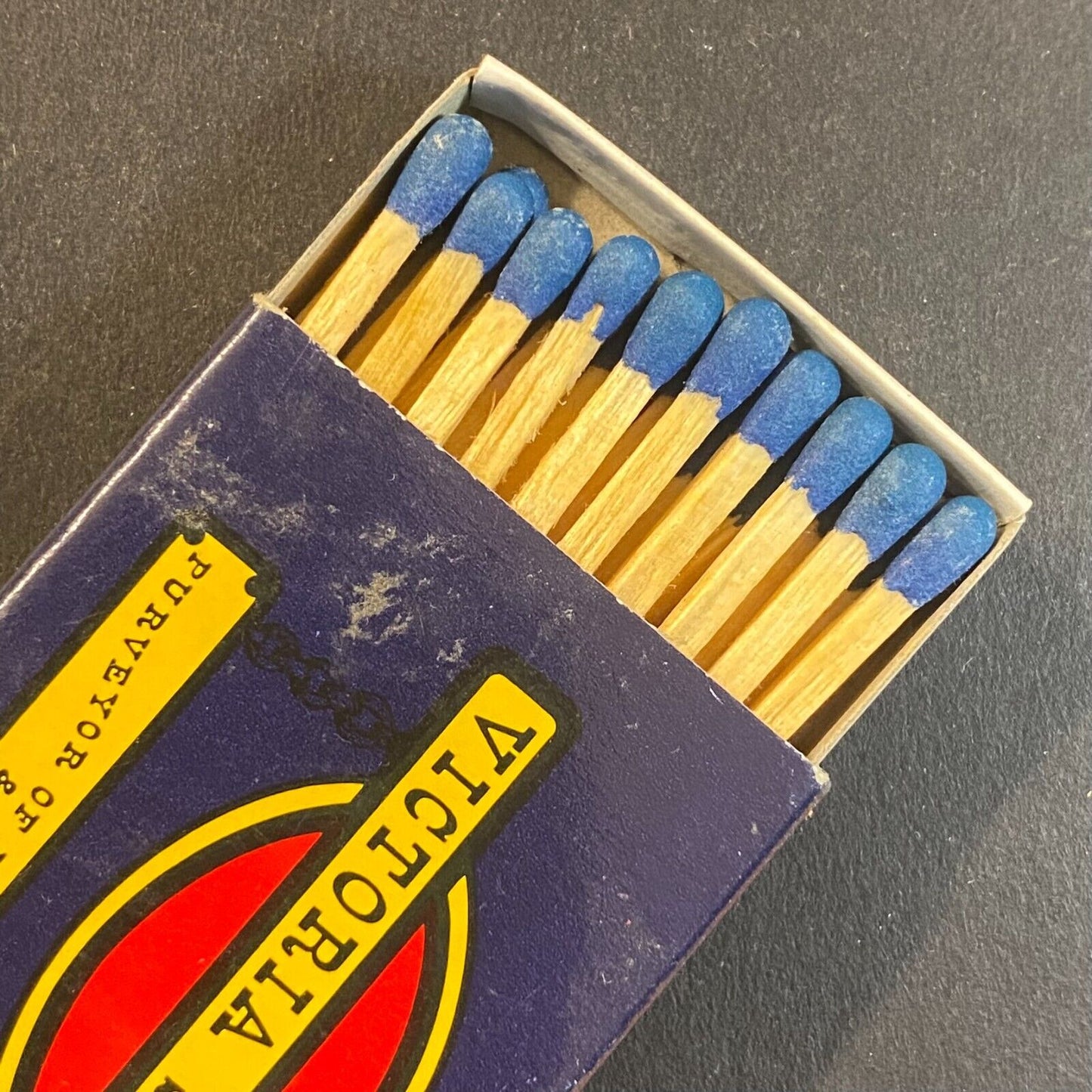 Victoria Station Restaurant San Francisco Vintage Matchbox