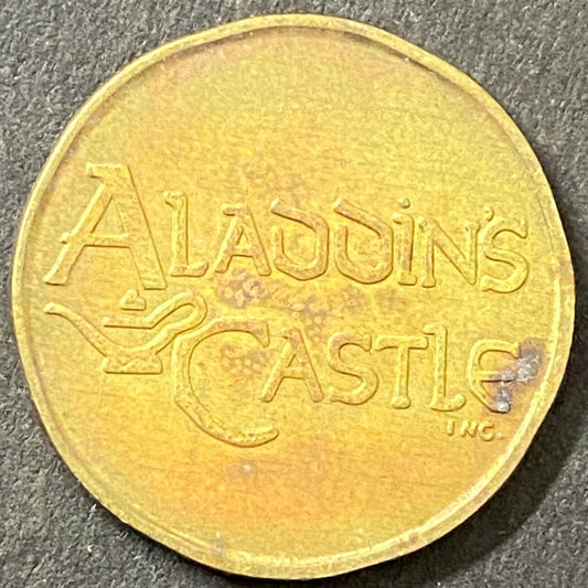 Bally's Aladdin's Castle 1990's Arcade Game Token Amusement 21.5mm