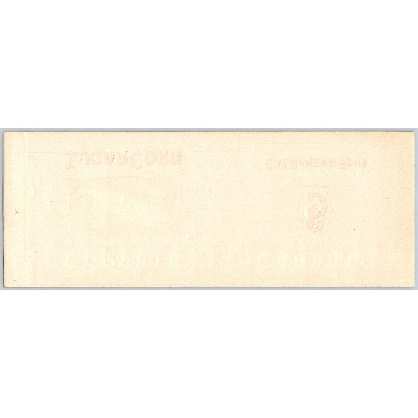 Carville Brand Crushed Sugar Corn C.W. Baker Aberdeen Paper Can Label c1930's