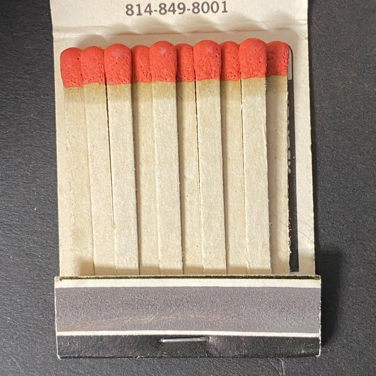 Holiday Inn Holidex Computer PA Locations Near Full (-2) Matchbook c1974-80's