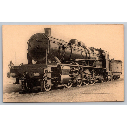 French Railroad RPPC* Postcard Machine 141-043 Series 141-001 c1900 H.M.P.