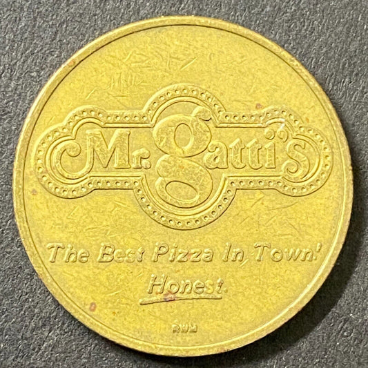 Family Amusement Center Mr. Gatti's Pizza Arcade Token Clown 25mm