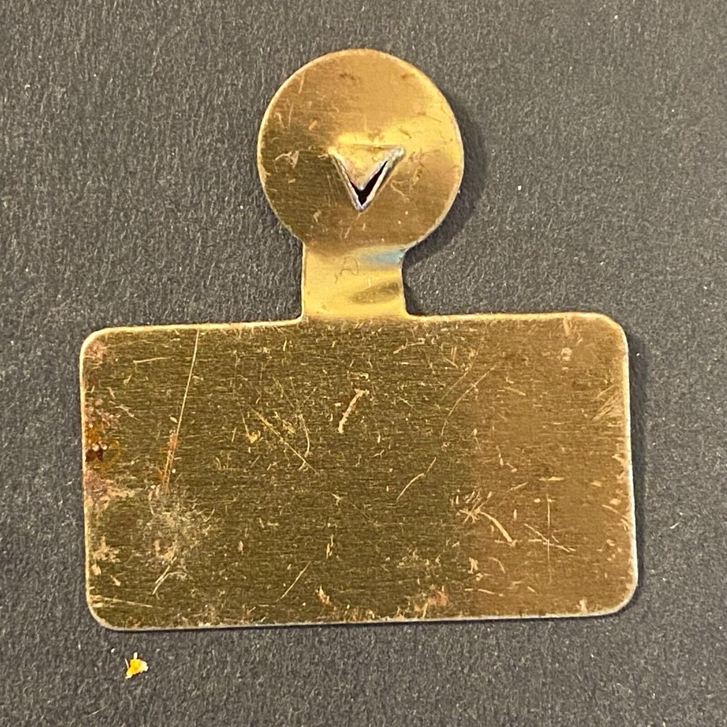 Johnson - Humphrey Vote Democratic c1964 Election Campaign Steel Fold Over Pin