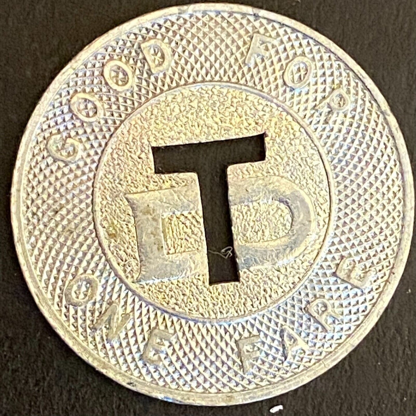 Dixie Traction Company Erlanger, KY G/F One Fare 23mm