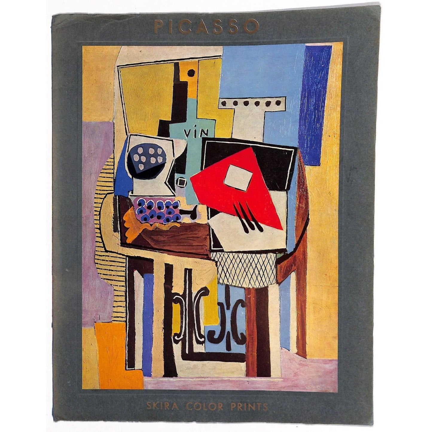 "Skira Inc." Picasso Skira Color Prints w/ Cover & Bio Sheet