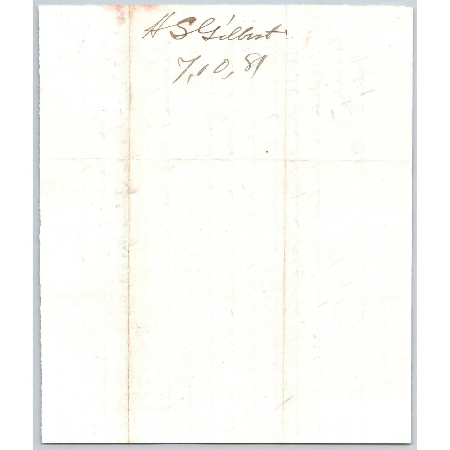 1881 ALS H.S. Gilbert, MT to Henry Elling* Virginia City, MT Bond & Interest Due