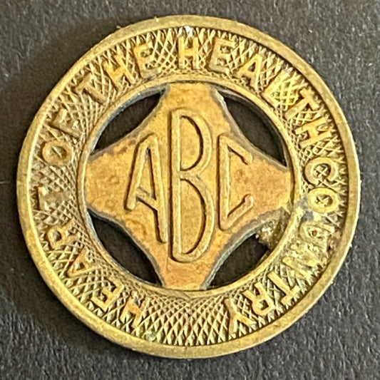 Albuquerque Bus Co. ABC Health Country Transit Token 16mm