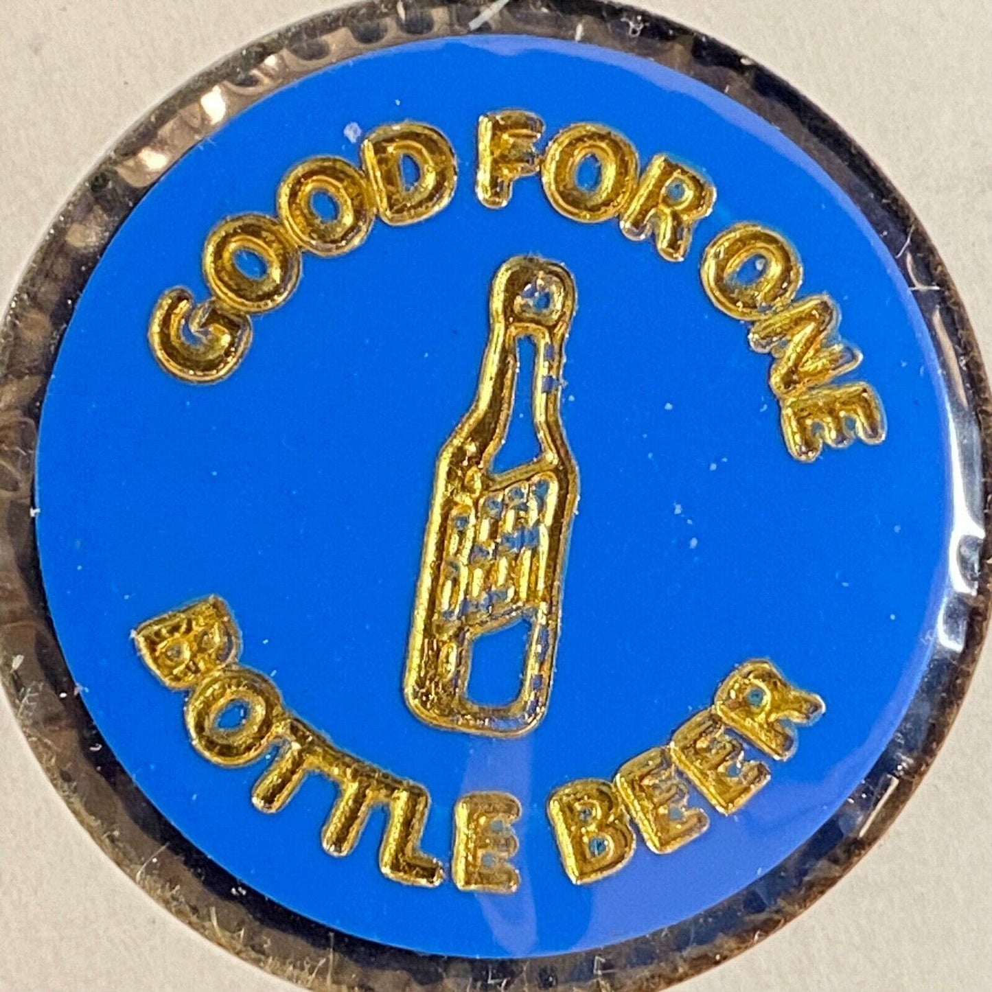 Morris, PA Inn 287 Restaurant c1998 Plastic Token G/F One Bottle Beer