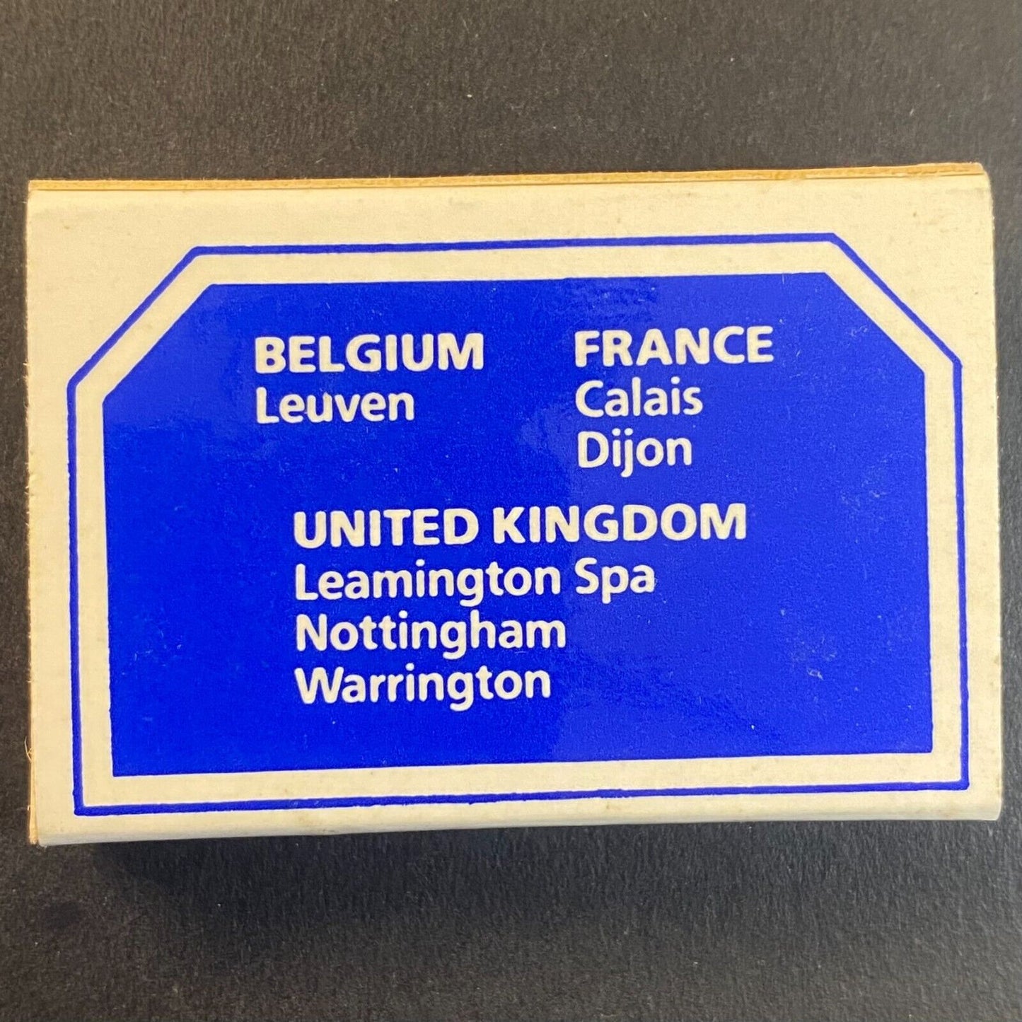 Holiday Inn Garden Court Florence Italy Sealed Vintage Matchbox Scarce