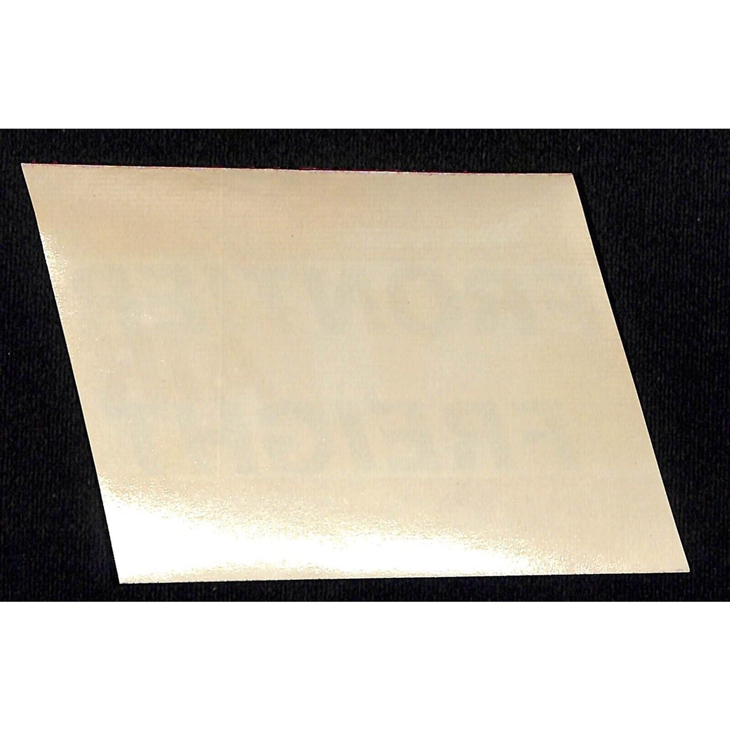 Frontier Air Freight 727 Arrow Jet Label Gummed 3" x 4" c1967-70's