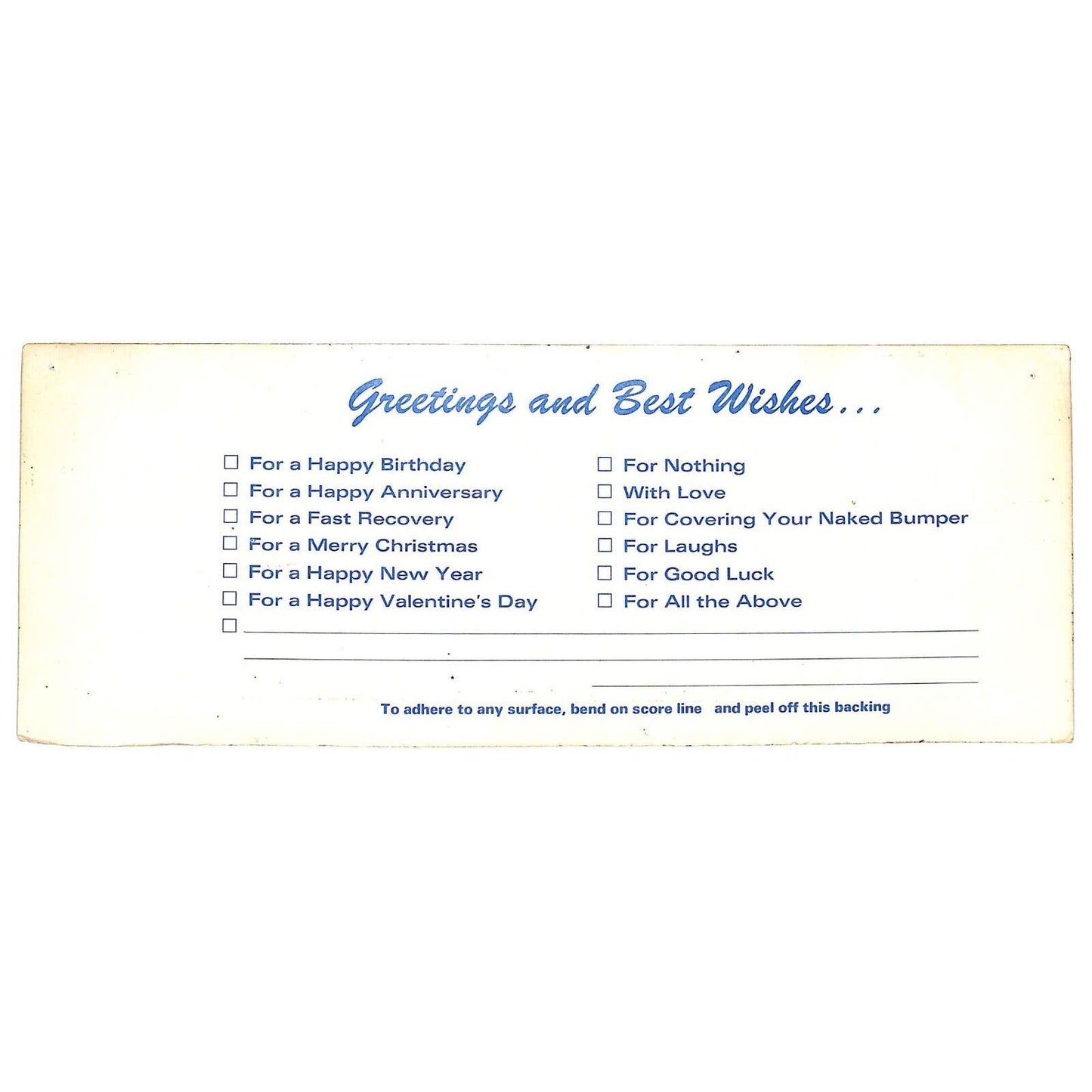 1776 - 1976 We're 200 Years Old and Still Doin' It c1974 Bumper Sticker - Scarce