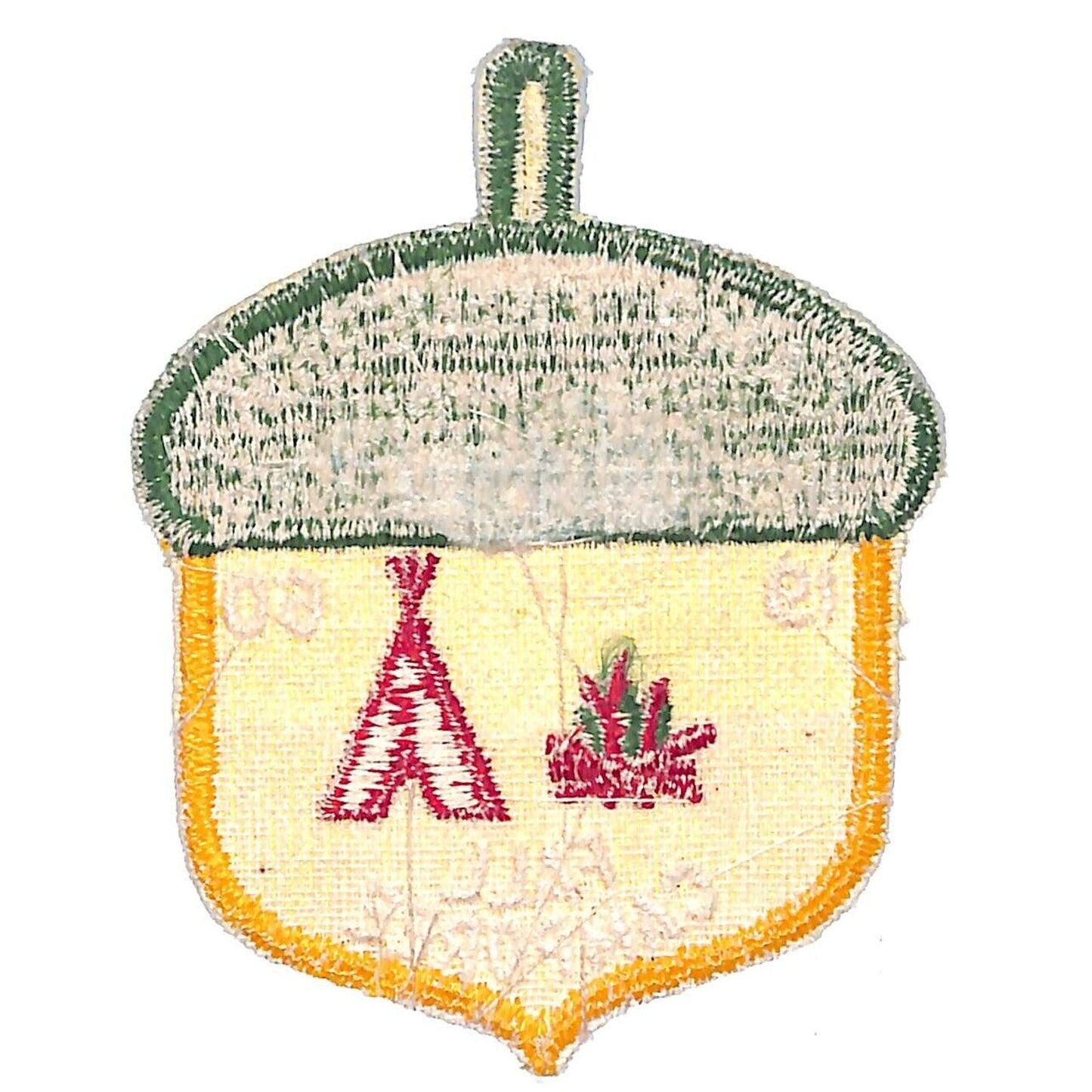 Boy Scouts BSA 1960 Iroquois District Camp Frederick Camporee Emb. Patch VGC