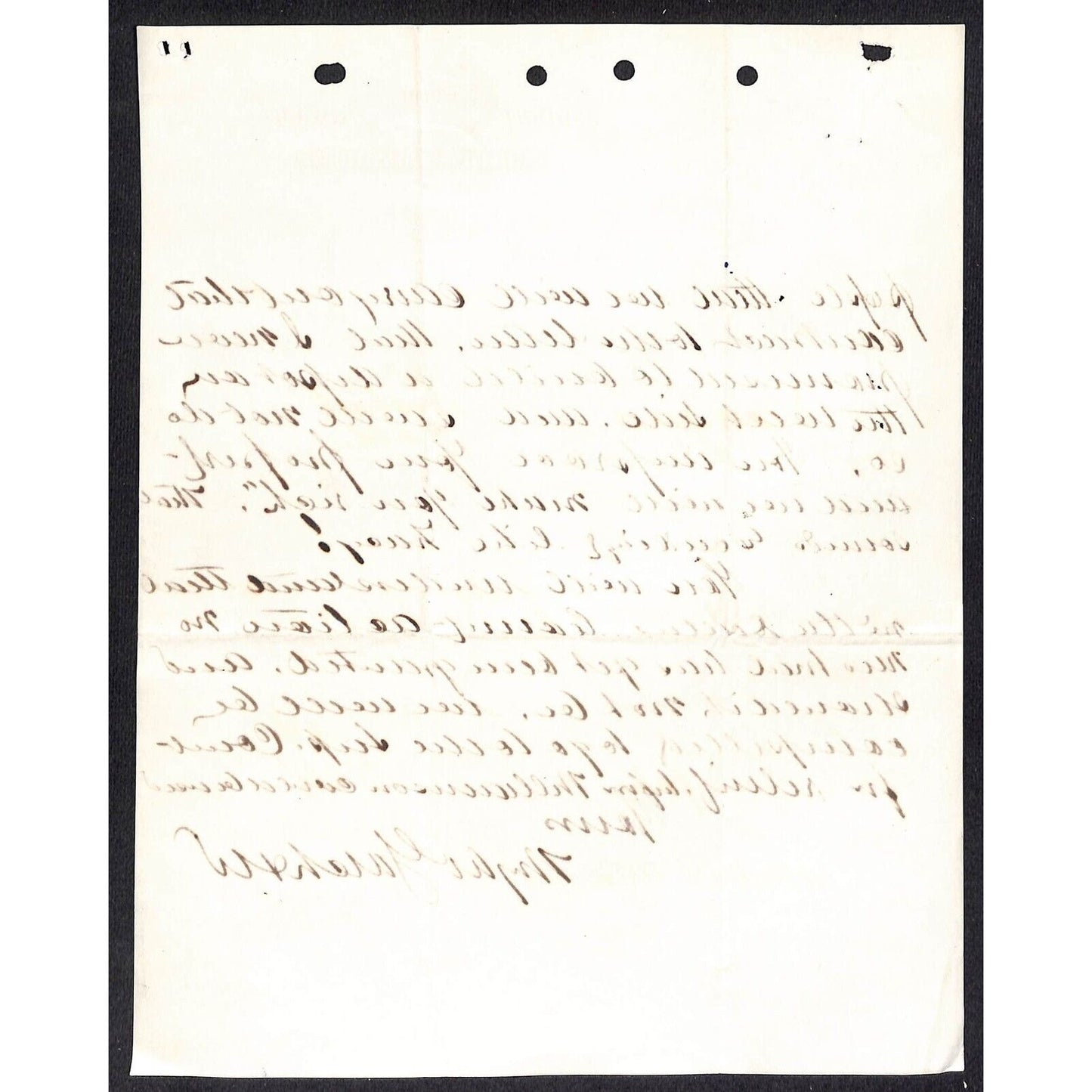 Wright, Gatch and Wright Des Moines Attorneys c1877 Partial Letter Letterhead