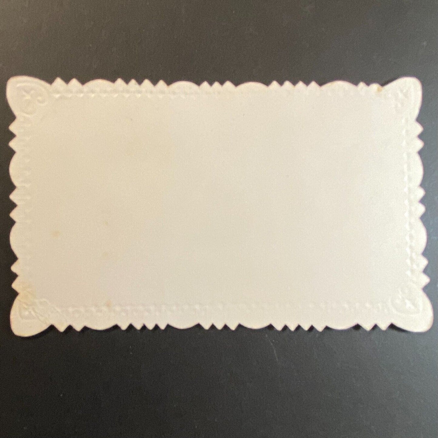 "Mrs. Henry Oneill" Victorian Die Cut Envelope Name Card Greeting Roses Hand