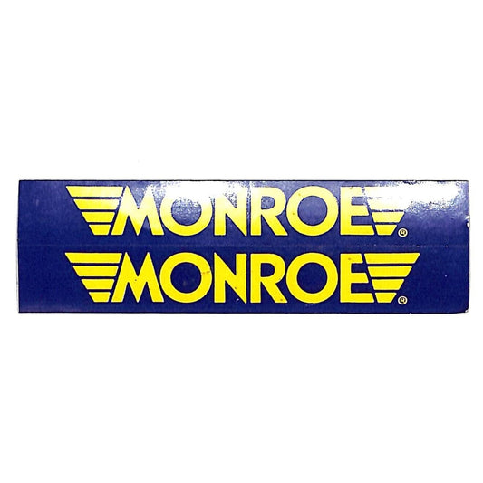 Monroe Original Vintage Performance Auto Racing Sticker c1970's-80's #1