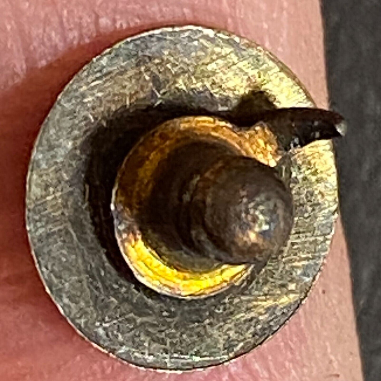 Brotherhood of Railroad Trainmen Small Color Enameled Lapel Pin 9mm c1935-45