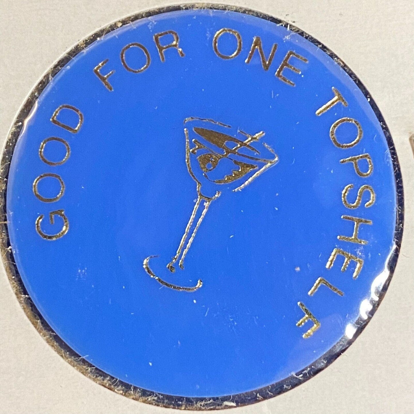 Havertown, PA AL Manoa Post #667 c1970's-80's Plastic "G/F One Topshelf" Token