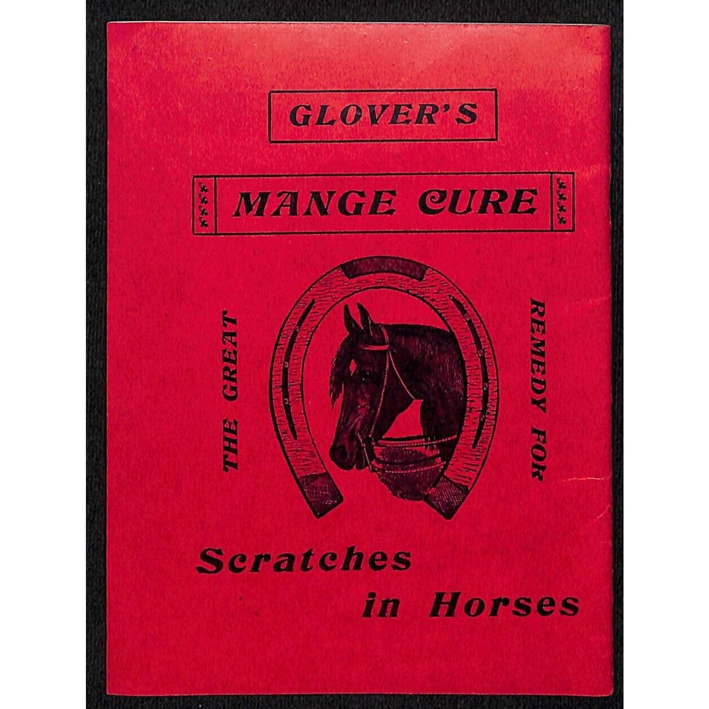 c1900-1908 Glover's Animal Remedies "Diseases of the Dog" Booklet 30pp Buford*
