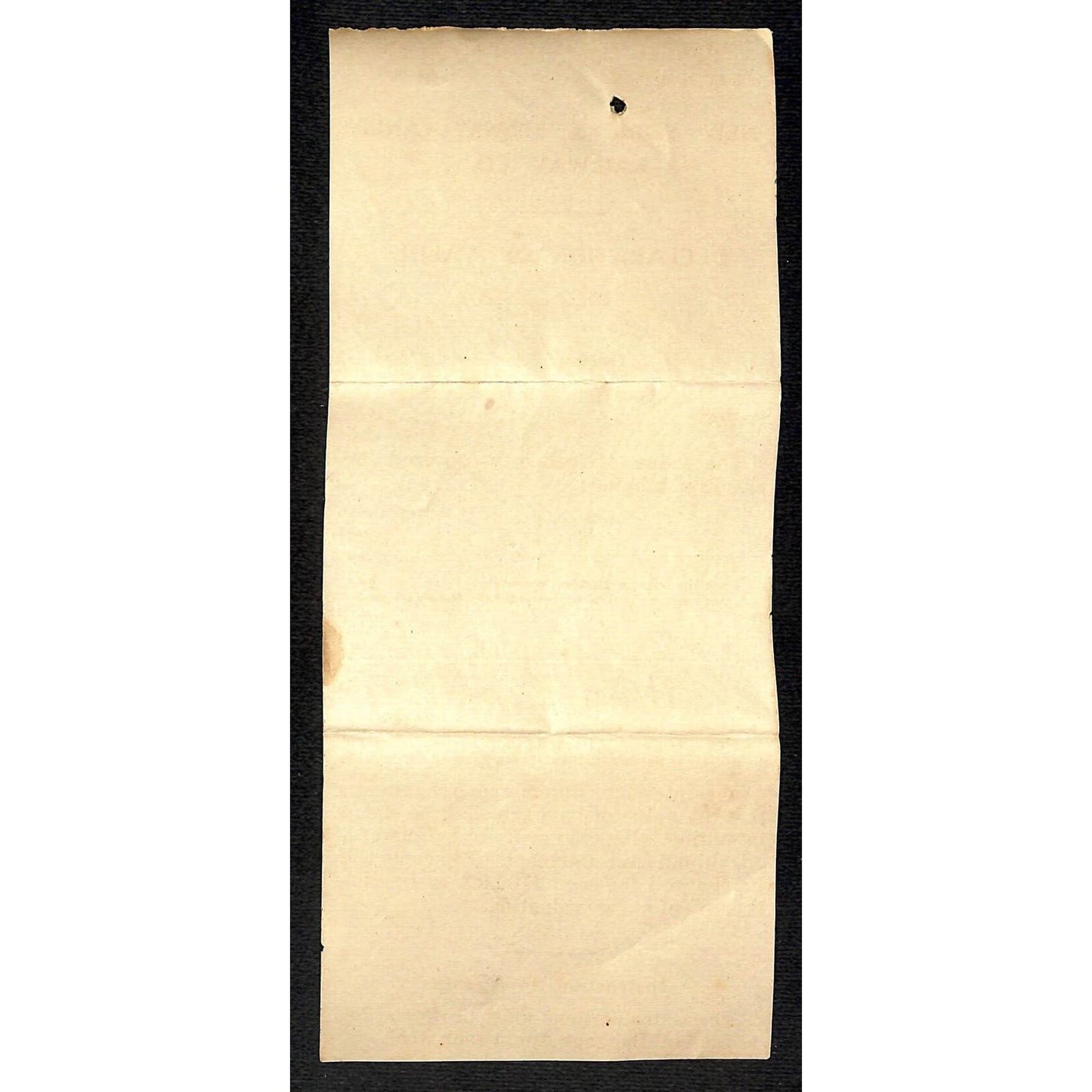 1917 New York & Pennsylvania Railroad NYP July 25 1917 Declaration of Value Form