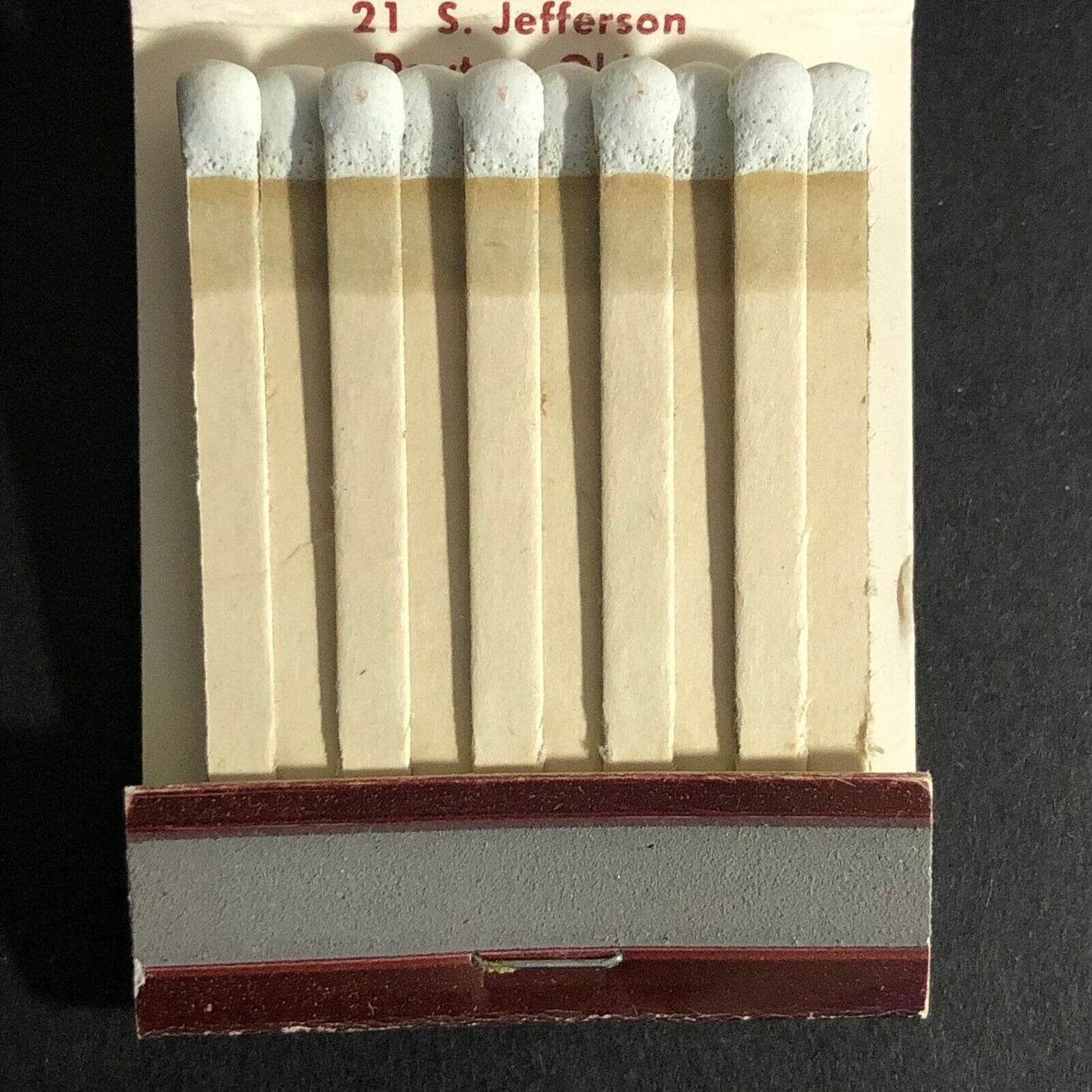 Henrici's Restaurants Chicago / Horse c1960's Full Matchbook