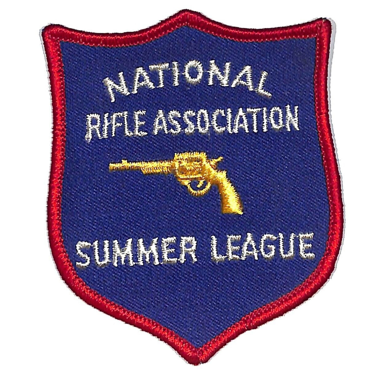 NRA Summer League Vintage Embroidered Patch 3 1/2" c1970s NOS VGC