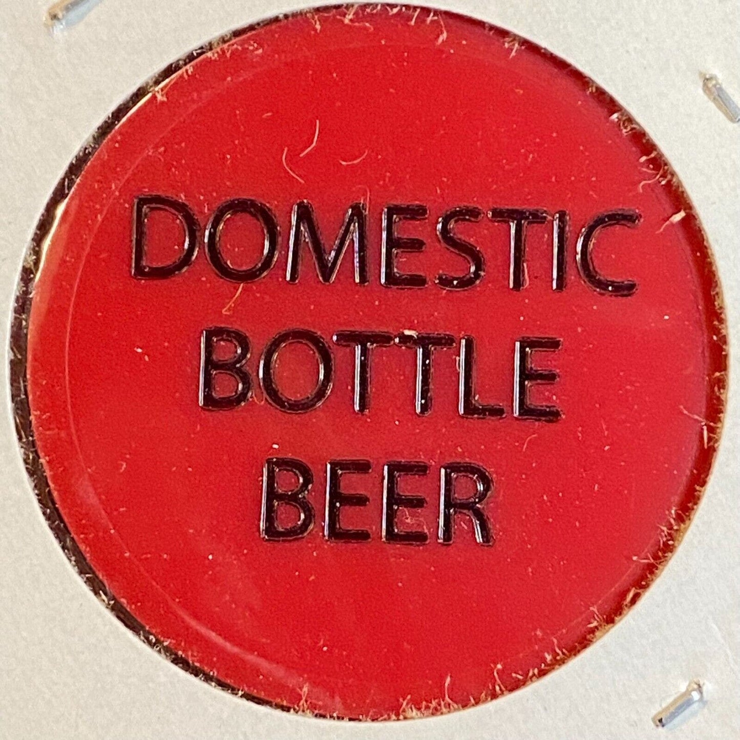 Masontown, PA Silver Bar c1998 Plastic Token G/F Domestic Bottle Beer