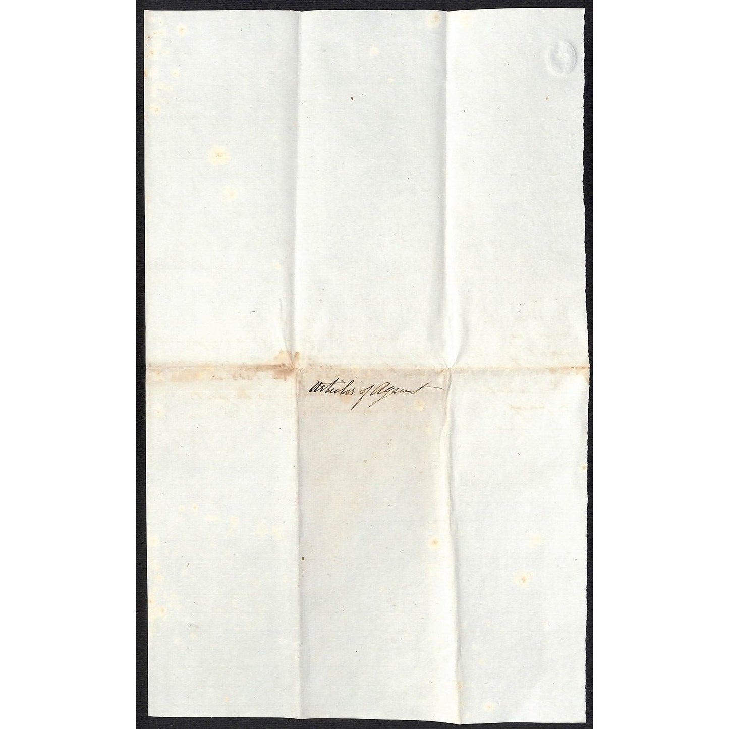 1848 Jabez Knowlton* / John M. Bickford Newburgh, ME Business Agreements (2)