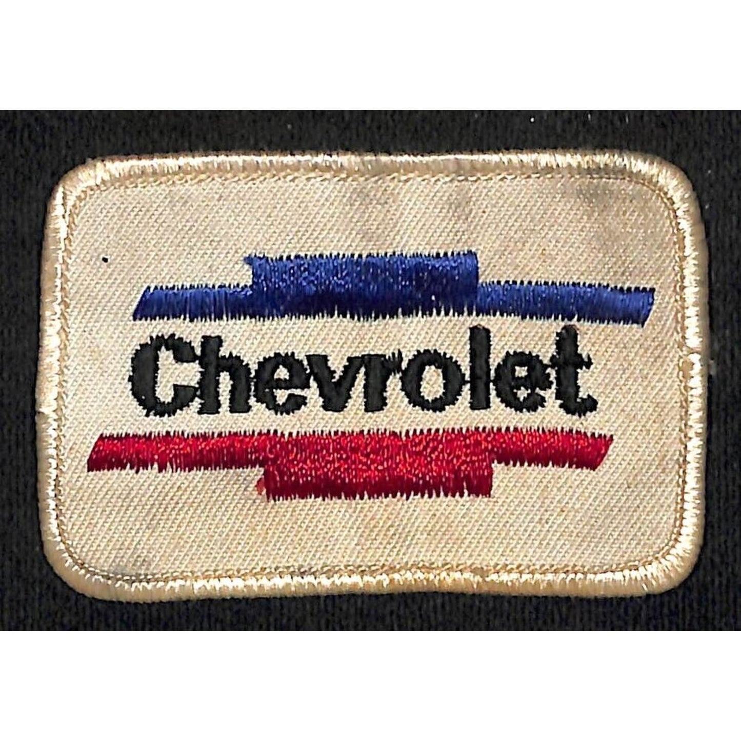 Chevrolet Red White Blue Embroidered Patch 1 7/8" x 2 7/8" - c1970's-80's