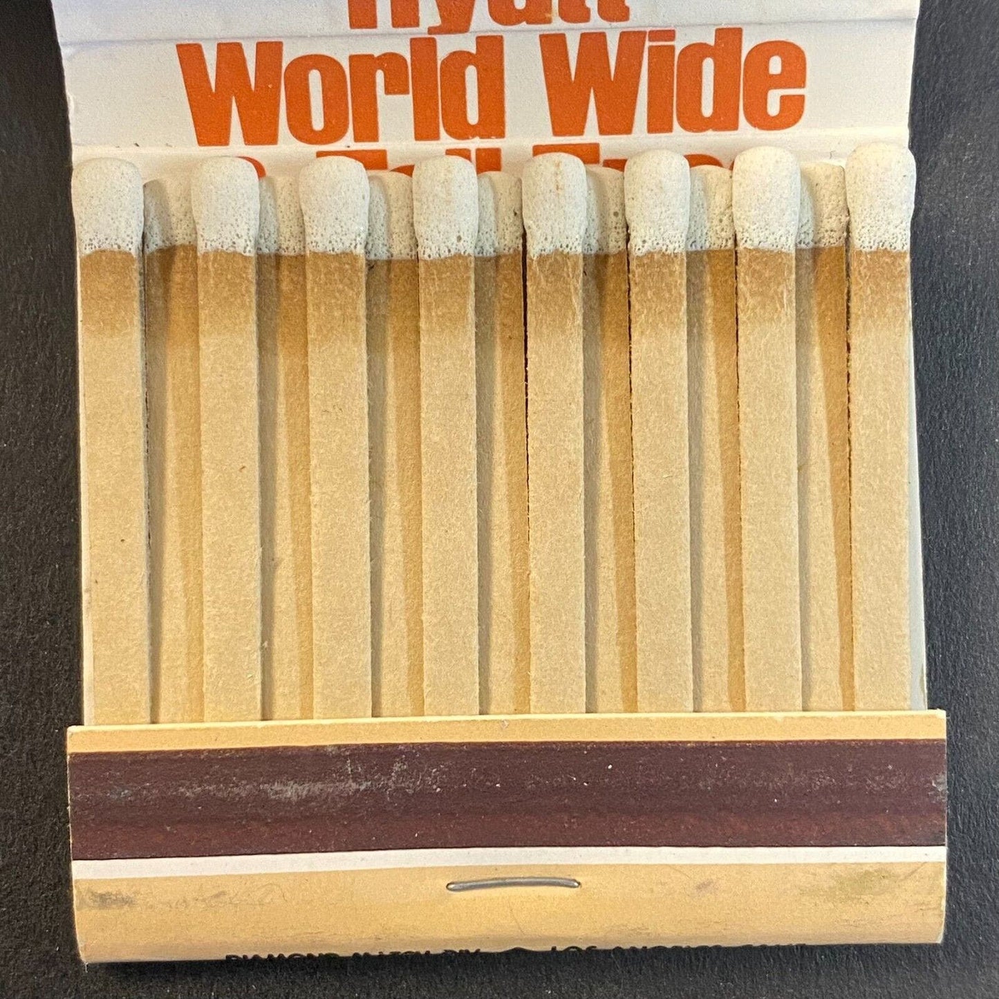 Hyatt Hotels c1973-1980's Full Matchbook VGC