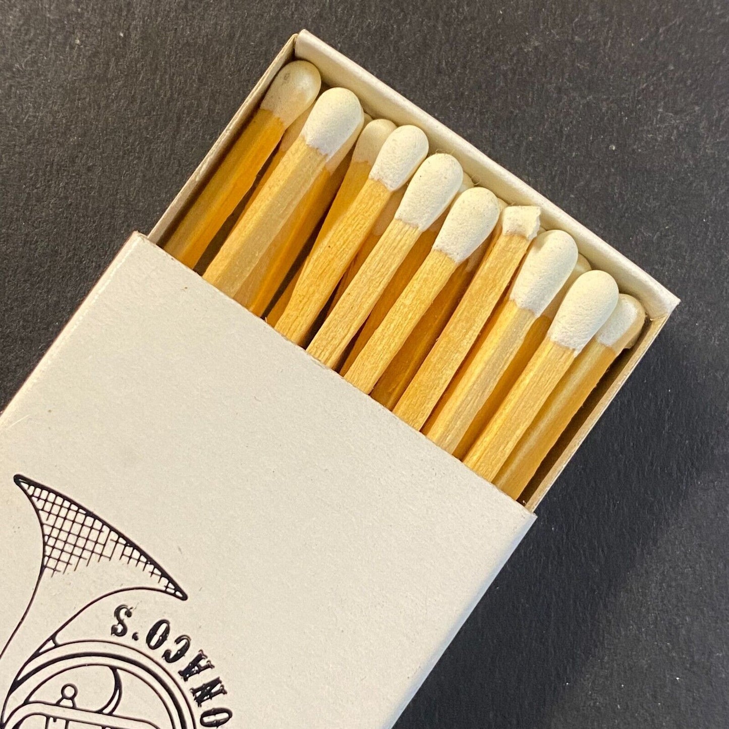 Delmonaco's Restaurant Wooster St. New Haven, CT Vintage Matchbox Scarce VGC