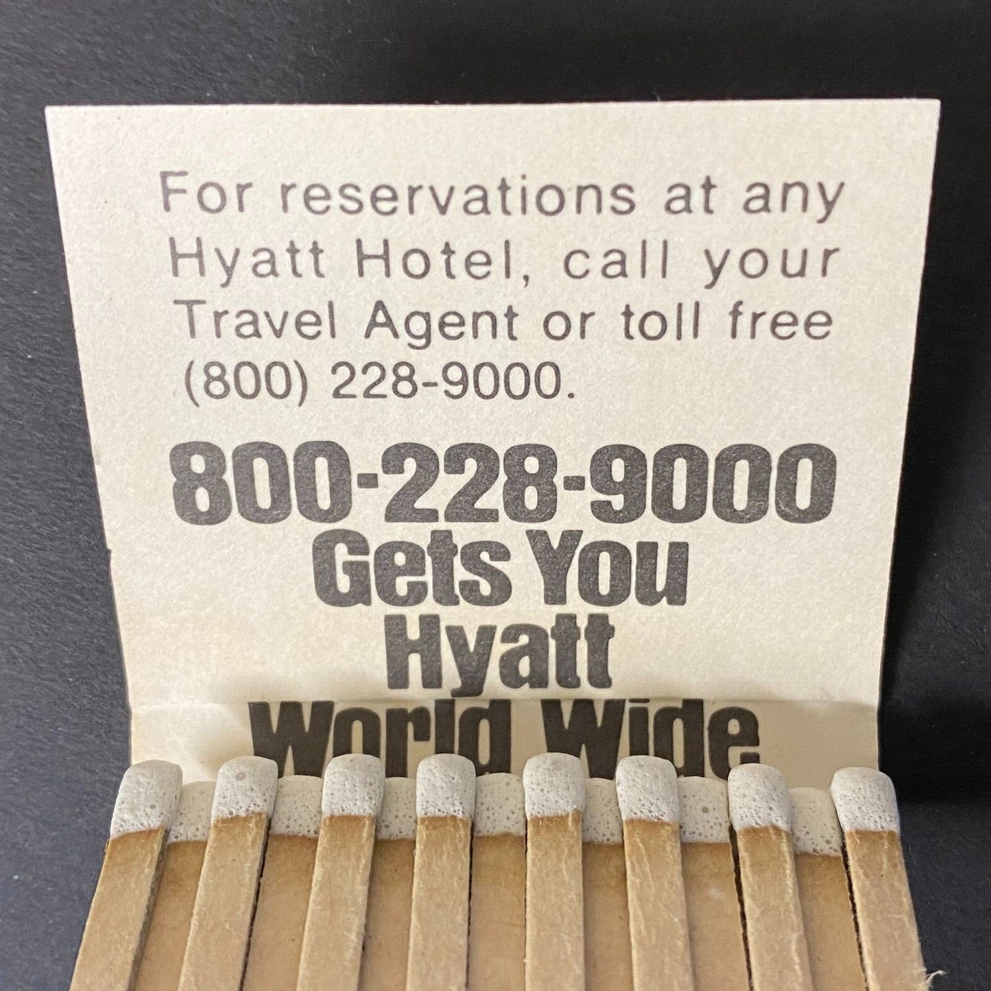 Wild Onion Hyatt Regency Chicago (Disco) Full Matchbook VGC c1974-80's