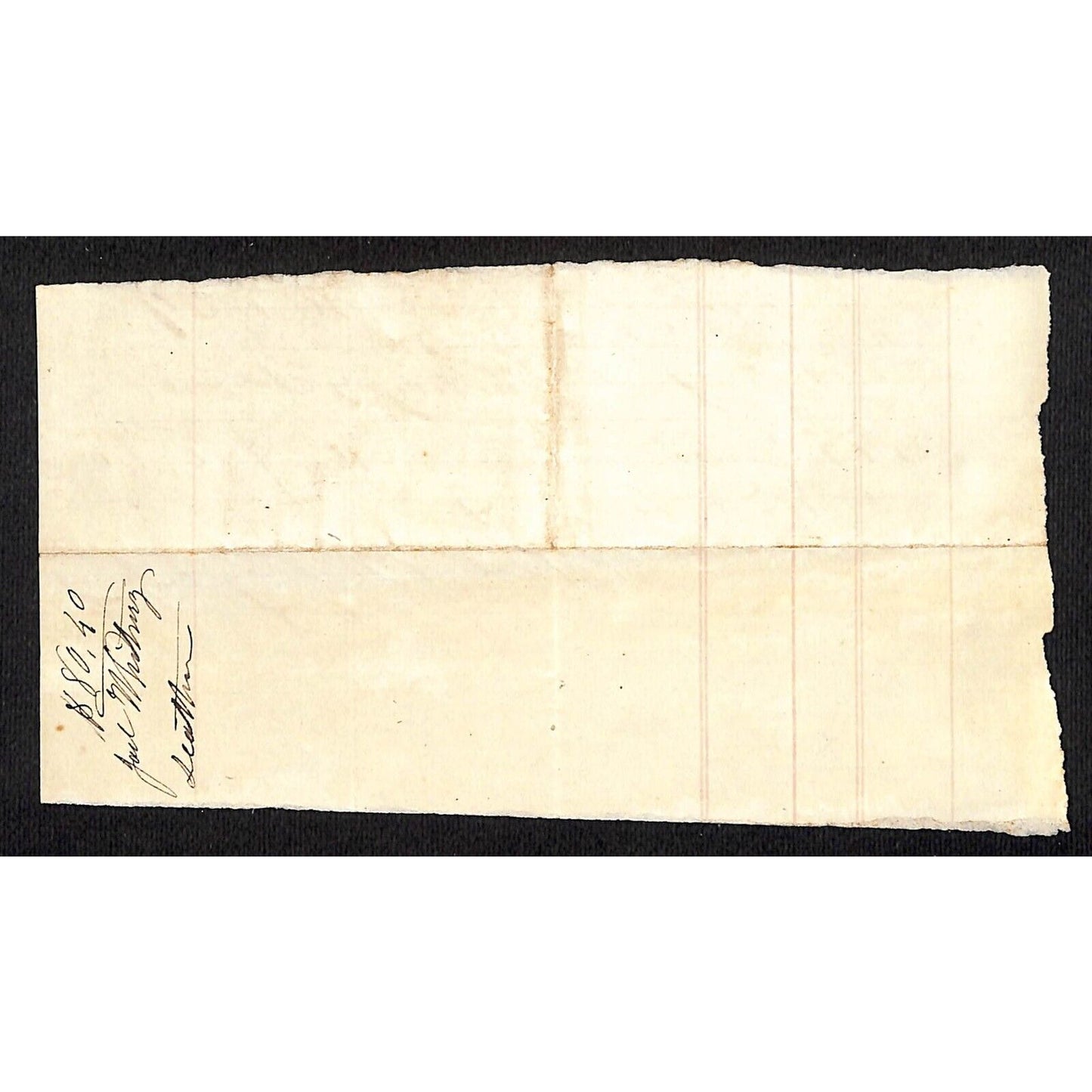 1864 Jabez Knowlton* Newburgh ME General Store J Whitney & Sons Bickford Receipt