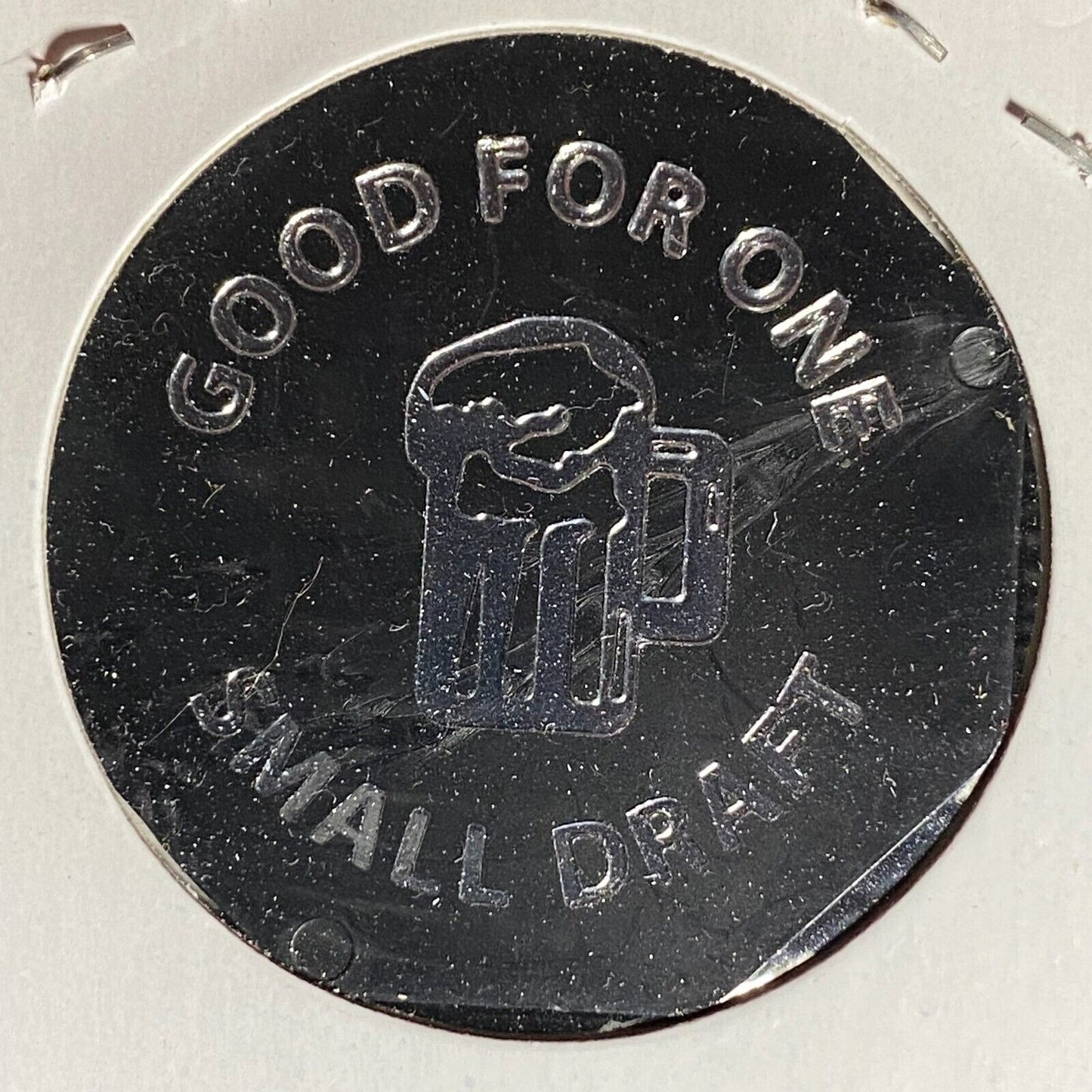 Central City, PA "The Alley" (Sports Bar) Hexagon Plastic Token G/F Small Draft