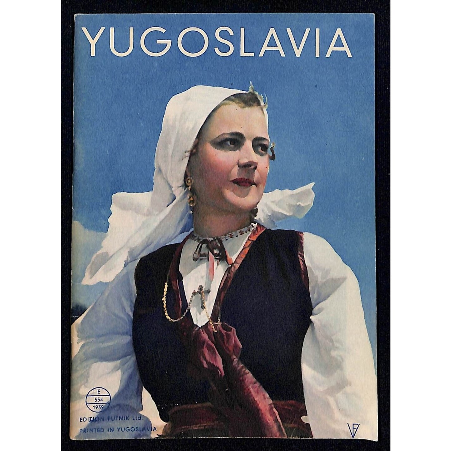 "Yugoslavia" Official Travel Bureau Tourist Guide Booklet 24pp 1939 VGC Scarce