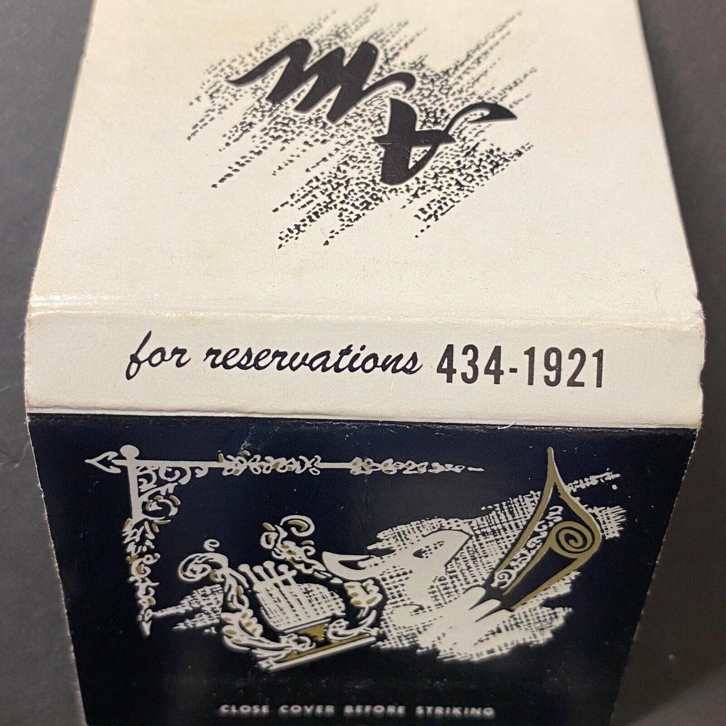 Anna Maria Restaurant Allentown, PA Full Matchbook c1970-74 Scarce