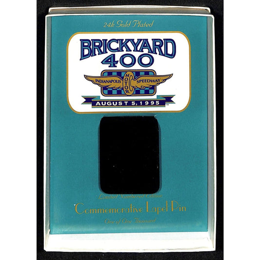 Brickyard 400 IMS August 5, 1995 Lapel Pin w/ Display Box Ltd. Ed. #243 of 1000