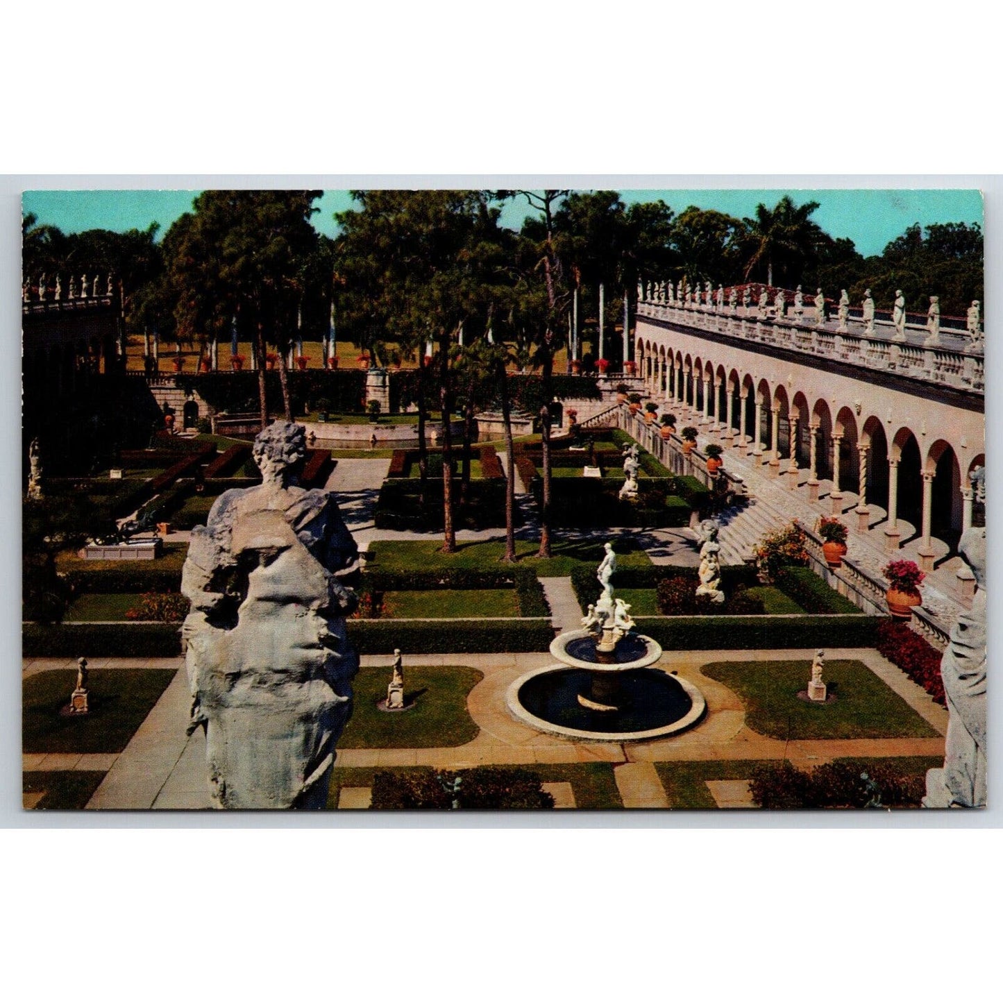 John and Mable Ringling Museum of Art Sarasota Postcard NP VGC c1960s